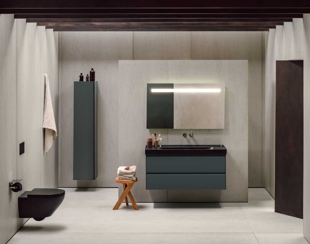 Laufen Meda Collection can be found at our bathroom showroom and plumbers merchant in Leicester.