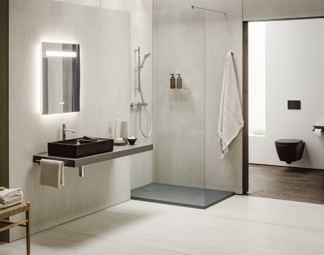 Laufen Meda Bathroom Collection available at J.A.Clarke & co, plumbers merchant and bathroom showroom in Leicester.