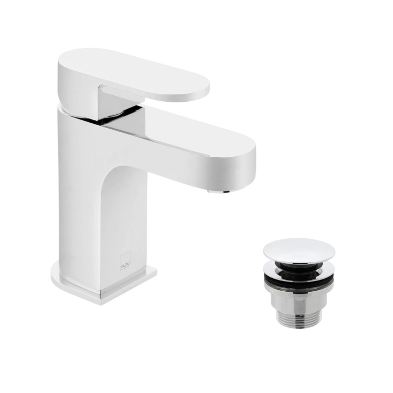 Vado Life Cloakroom Mixer Tap with Universal Basin Waste Discounted Bathroom Clearance Item