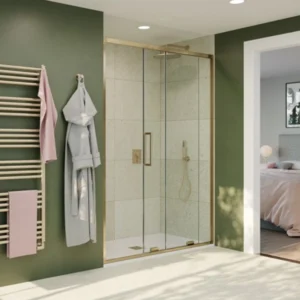 Crosswater Optic 10 Single Sliding Shower Door Discounted Bathroom Clearance Item