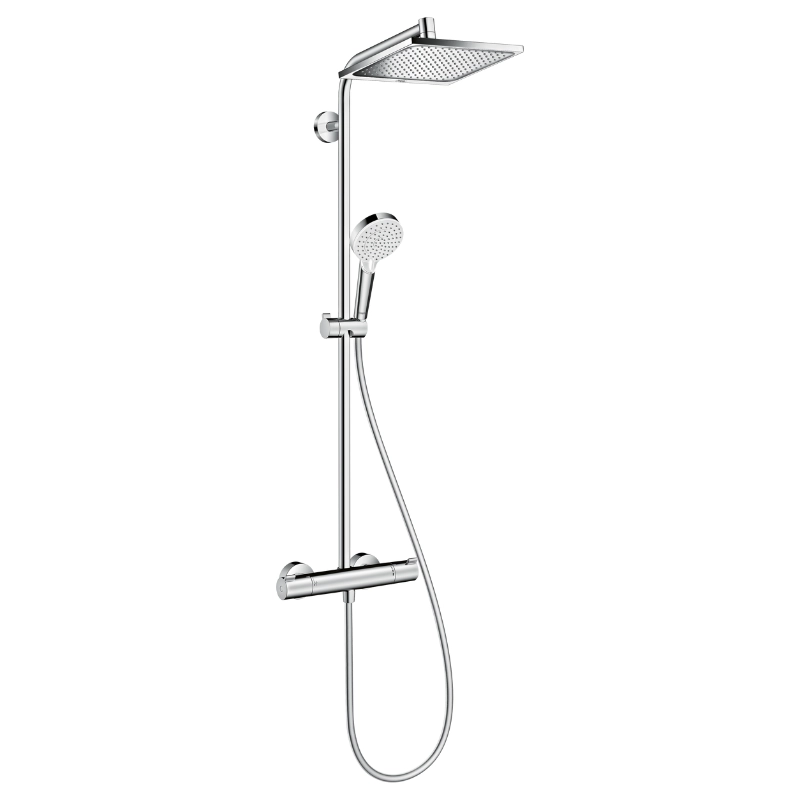 Hansgrohe Crometta E Showerpipe Discounted bathroom clearance item